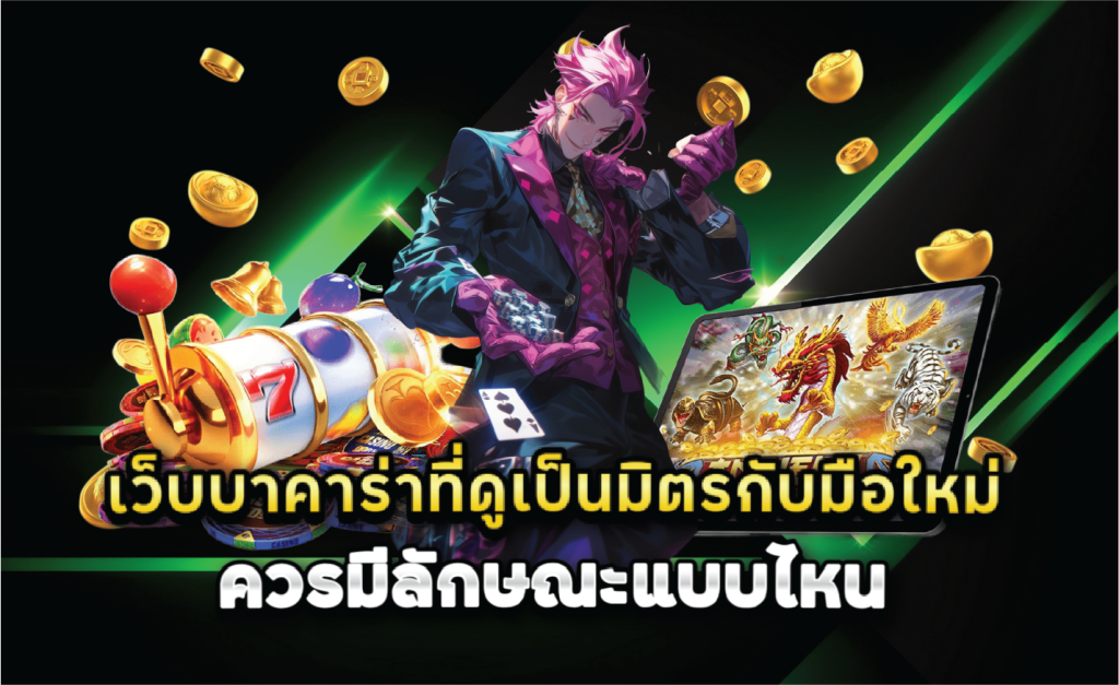 เว็บบาคาร่าที่ดูเป็นมิตรกับมือใหม่ควรมีลักษณะแบบไหน